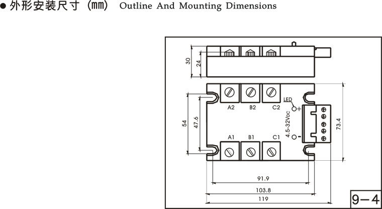 二维码: 简述: Three-Phases Motor Reciprocal Driving Modules<br> 该产品选用国际知名牌元件,经过严格筛选配对,相同特性一致,是取代进口的最佳选择。GJHXX-W-3P-S电机正反转三相固态继电器延续了本公司原有三相固态继电器的...